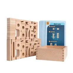 Set de iniciación mini números de madera para aprender matemáticas (38) - SumBlox