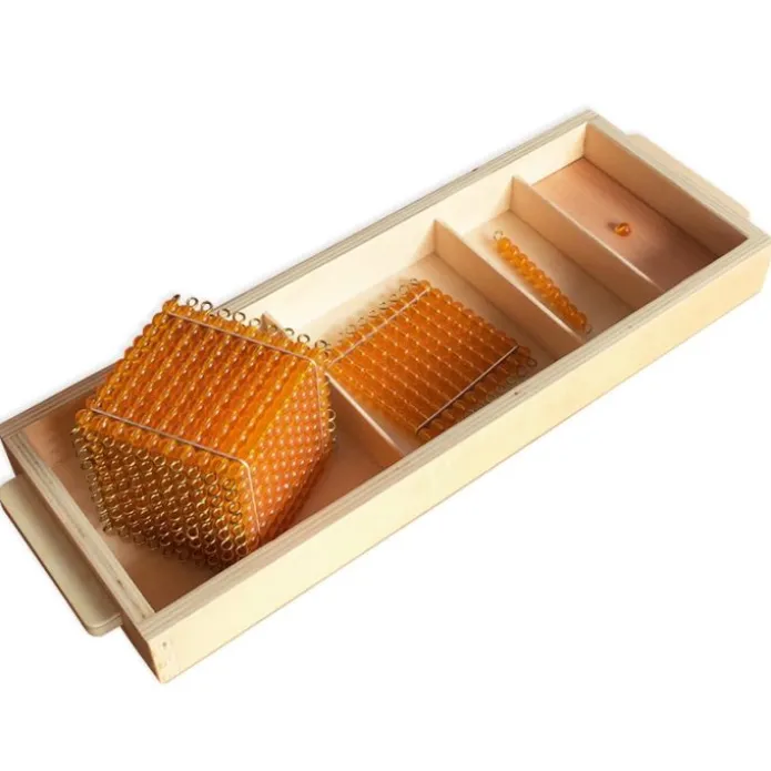 Set de introducción al sistema decimal Cantidad - Montessori