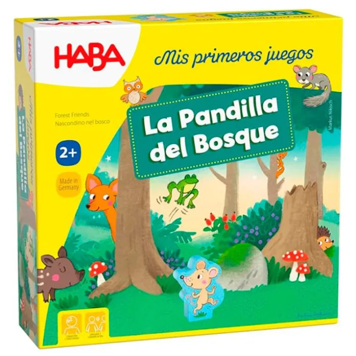 Set de 2 juegos de observación y memoria Pandilla del Bosque Mis primeros juegos - Haba