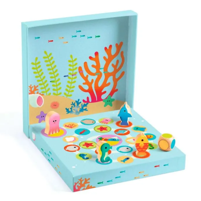 Set de 4 juegos Ludo Sea - Djeco