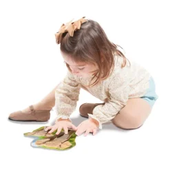 Set de 10 maxi puzles siluetas Animales y sus crías - Akros