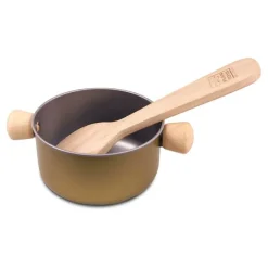 Set de utensilios de cocina de madera y metal - PlanToys