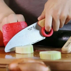 Set Le Petit Chef para niños: cuchillo y protector - Acero inoxidable - Opinel