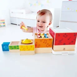 Set musical apilable con 6 piezas - Hape
