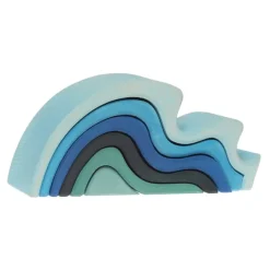 Set 6 olas de mar de madera - Grimm's