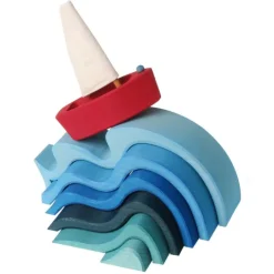 Set 6 olas de mar de madera - Grimm's