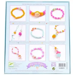 Set para pulseras perlas y figuritas - Djeco