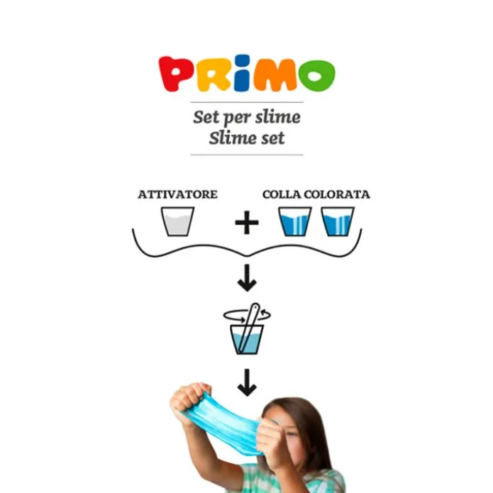 Set para slimes fluorescentes - Primo