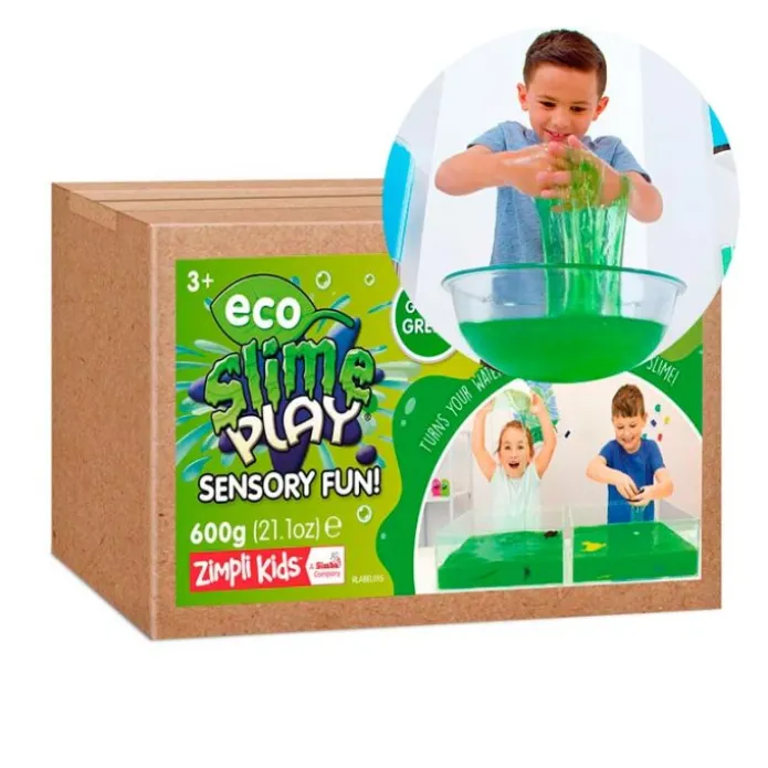 Slime sensorial ecológico verde 600 g - Zimpli Kids