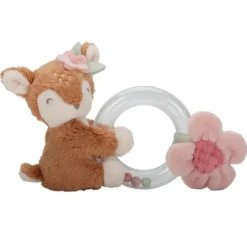 Sonajero cervatilla de peluche con anillo Jardín de Hadas - Little Dutch