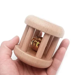 Sonajero de madera rueda - Montessori