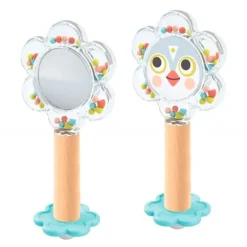 Sonajero flor con espejo Baby Flower - Djeco