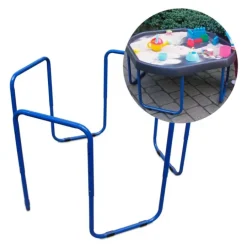Soporte ajustable azul para bandeja sensorial Mundo Activo - Tuff Tray