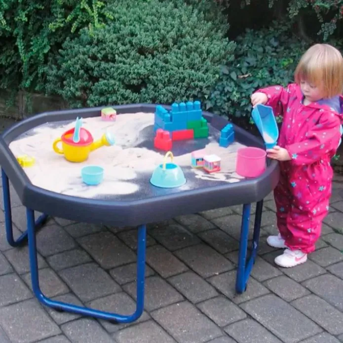 Soporte ajustable azul para bandeja sensorial Mundo Activo - Tuff Tray