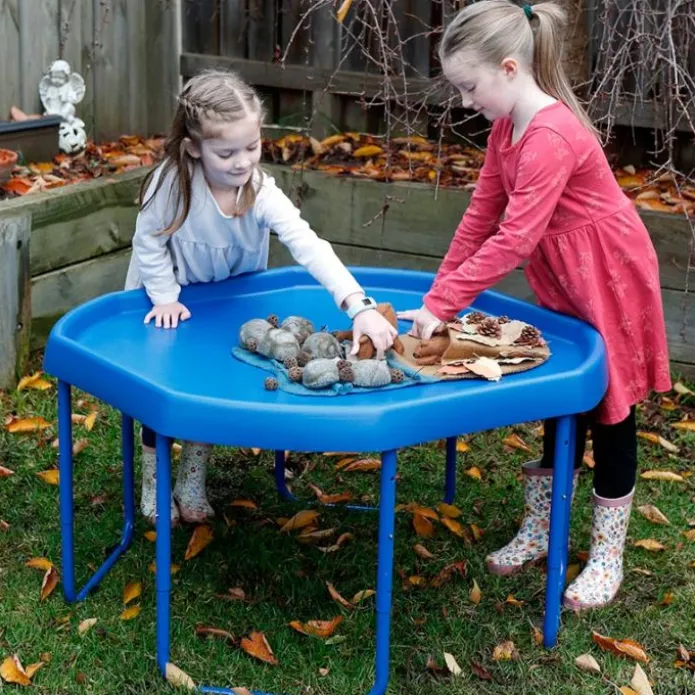 Soporte ajustable azul para bandeja sensorial Mundo Activo - Tuff Tray