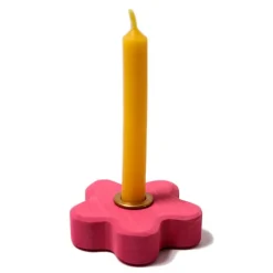 Soporte de madera flor para figuras y velas - Grimm's