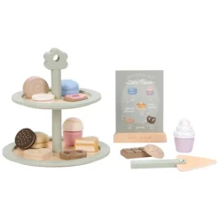 Stand con dulces y accesorios de madera - Little Dutch