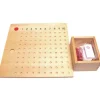 Tabla de la multiplicación de madera - Montessori