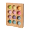 Tabla de madera de clasificación colores pastel - Grimm's