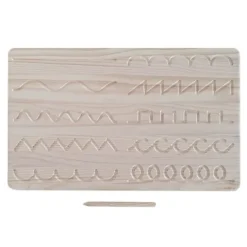 Tabla de madera para grafomotricidad 10 trazos - Ösbru