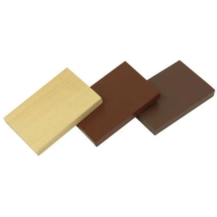 Tablas báricas de madera con cajas - Montessori