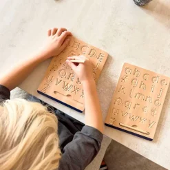 Tablas de madera para grafomotricidad reversibles Educate (2) - Small Foot