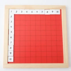 Tablero de madera Pitágoras - Montessori