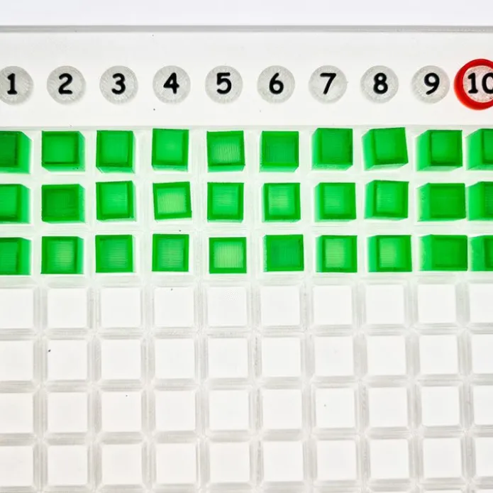 Tablero de multiplicar Montessori translúcido - Sumando Momentos