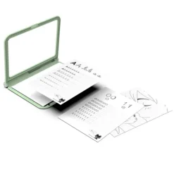 Tableta de luz portátil doble cara Kidydraw Pro verde - Kidywolf