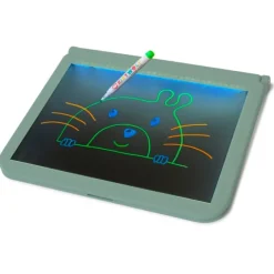 Tableta de luz portátil doble cara Kidydraw Pro verde - Kidywolf