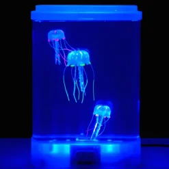 Tanque de medusas fluorescentes con luces 27 x 18,5 cm - Playlearn