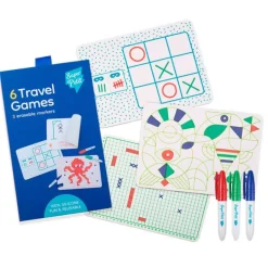 Tapetes de silicona reutilizables con 6 juegos de viaje - Super Petit