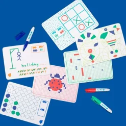 Tapetes de silicona reutilizables con 6 juegos de viaje - Super Petit