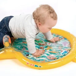 Tapete sensorial de agua inflable animales marinos - Ludi