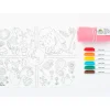 Tapete silicona reutilizable para colorear Estaciones - Scribble Mat