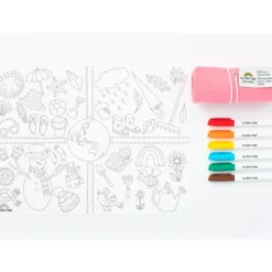 Tapete silicona reutilizable para colorear Estaciones - Scribble Mat