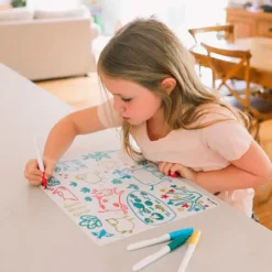 Tapete silicona reutilizable para colorear Granja - Scribble Mat