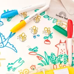 Tapete silicona reutilizable para colorear Jardín - Scribble Mat