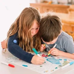 Tapete silicona reutilizable para colorear Mar - Scribble Mat