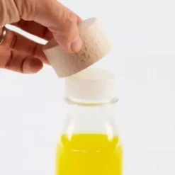 Tapón embellecedor de madera para botellas sensoriales - Deukaliptus