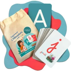 Tarjetas Aprendiendo el abecedario: Catalán (26) - Emeteca Kids