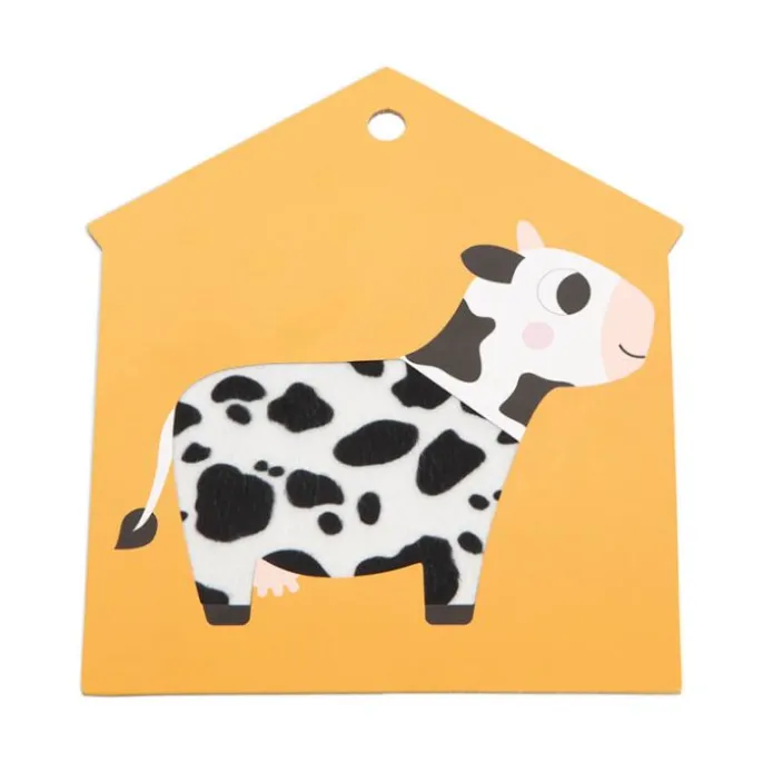Tarjetas con texturas Granja - Janod