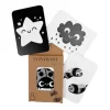 Tarjetas de contrastes blanco y negro doble cara (4) - Lille Vilde