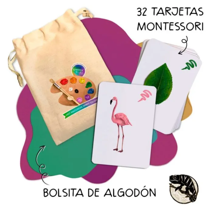 Tarjetas 8 idiomas Mis primeras palabras multilingües: colores (32) - Emeteca Kids