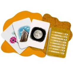 Tarjetas 8 idiomas Mis primeras palabras multilingües: naturaleza (32) - Emeteca Kids
