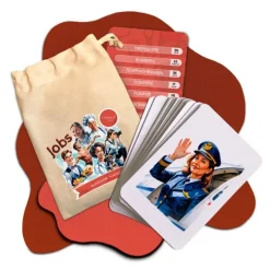 Tarjetas 8 idiomas Pequeños ciudadanos: Profesiones (30) - Emeteca Kids