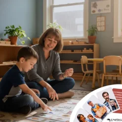 Tarjetas 8 idiomas Pequeños ciudadanos: Profesiones (30) - Emeteca Kids