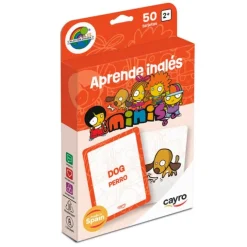 Tarjetas Minis Aprende inglés (50) - Cayro