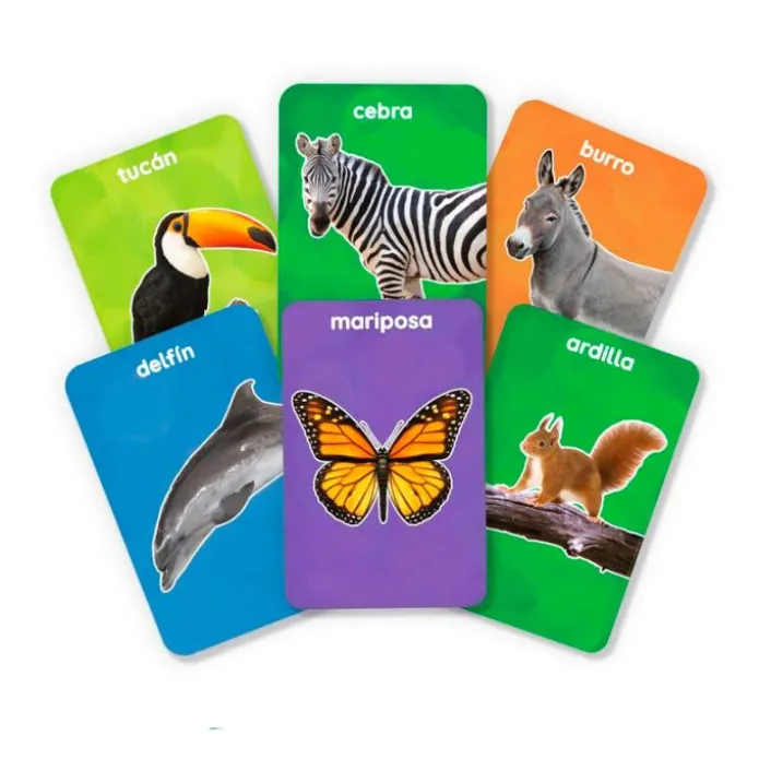 Tarjetas Mis primeros 100 animales (50) - Skillmatics