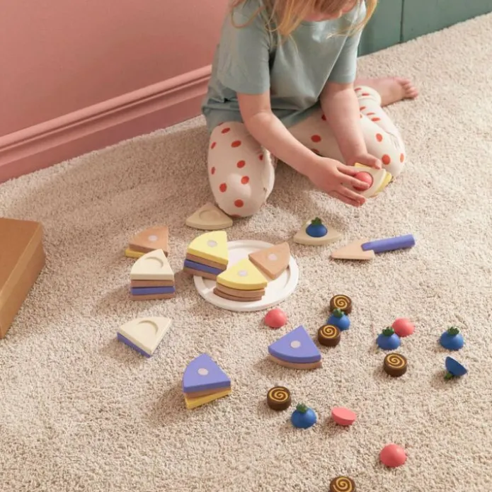 Tarta a capas o layer cake de madera - Kid's Concept